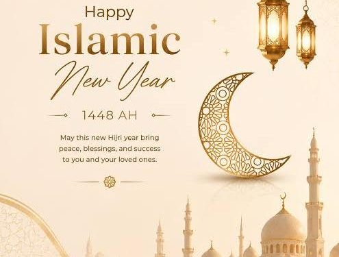 COMMENCEMENT OF NEW ISLAMIC CALENDAR YEAR 1448 AH